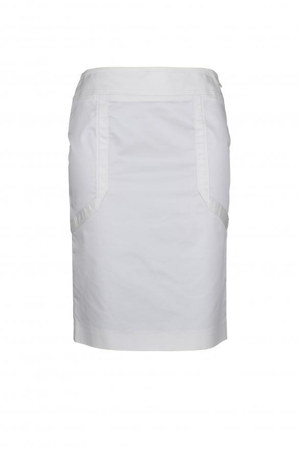 商品Gucci|Luxury Skirt For Women   White Gucci Skirt With Slit At The Back,价格¥1409,第1张图片