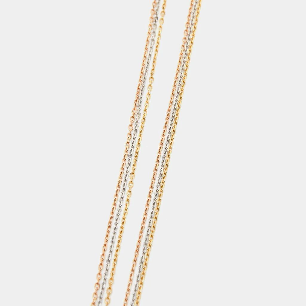 商品[二手商品] Cartier|Cartier 18k Three Tone Gold Chain Necklace,价格¥8793,第3张图片详细描述