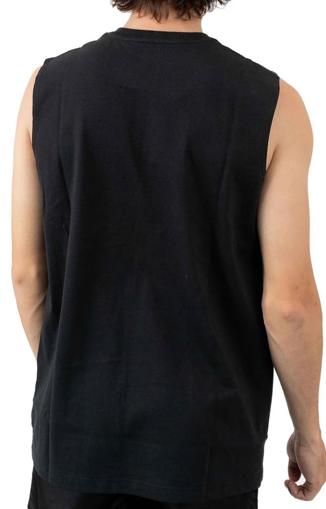 (100374) Workwear Pocket Sleeveless Shirt - Black商品第3张图片规格展示