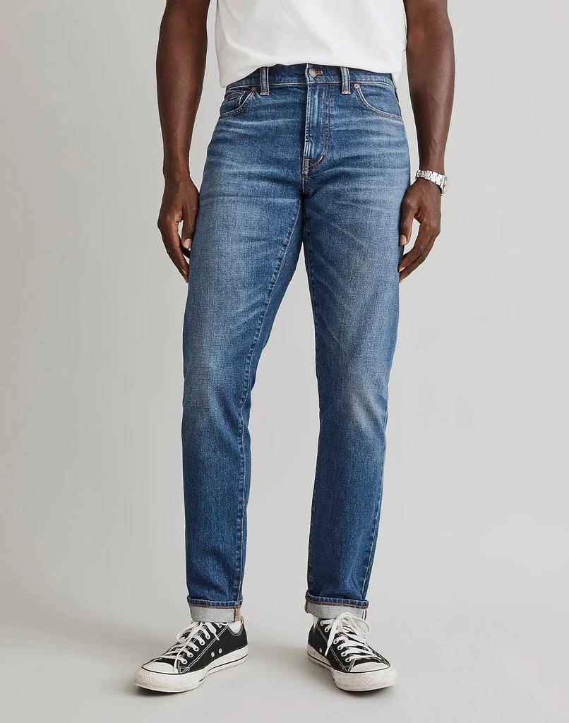 商品Madewell|Athletic Slim Selvedge Jeans in Penwood Wash,价格¥1134,第2张图片详细描述