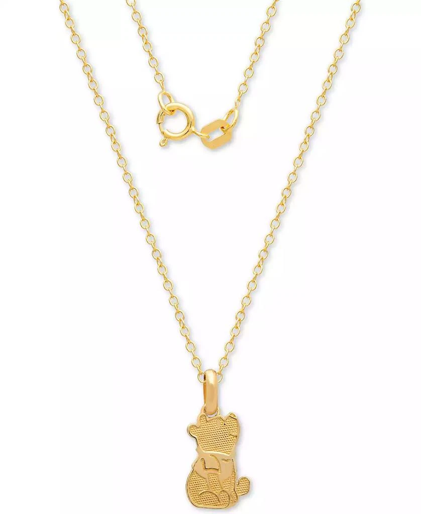 商品Disney|Children's Winnie the Pooh 15" Pendant Necklace in 14k Gold,价格¥1337,第2张图片详细描述