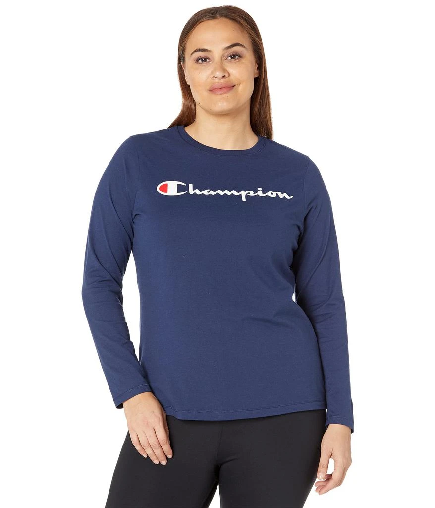 商品CHAMPION|Plus Size Graphic Long Sleeve Tee,价格¥228,第1张图片