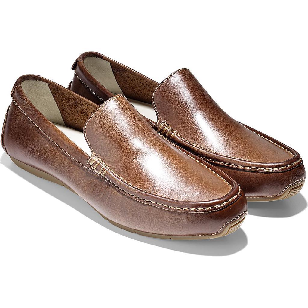 商品Cole Haan|Cole Haan Mens Somerset Venetian II Leather Slip On Loafers,价格¥653,第5张图片详细描述