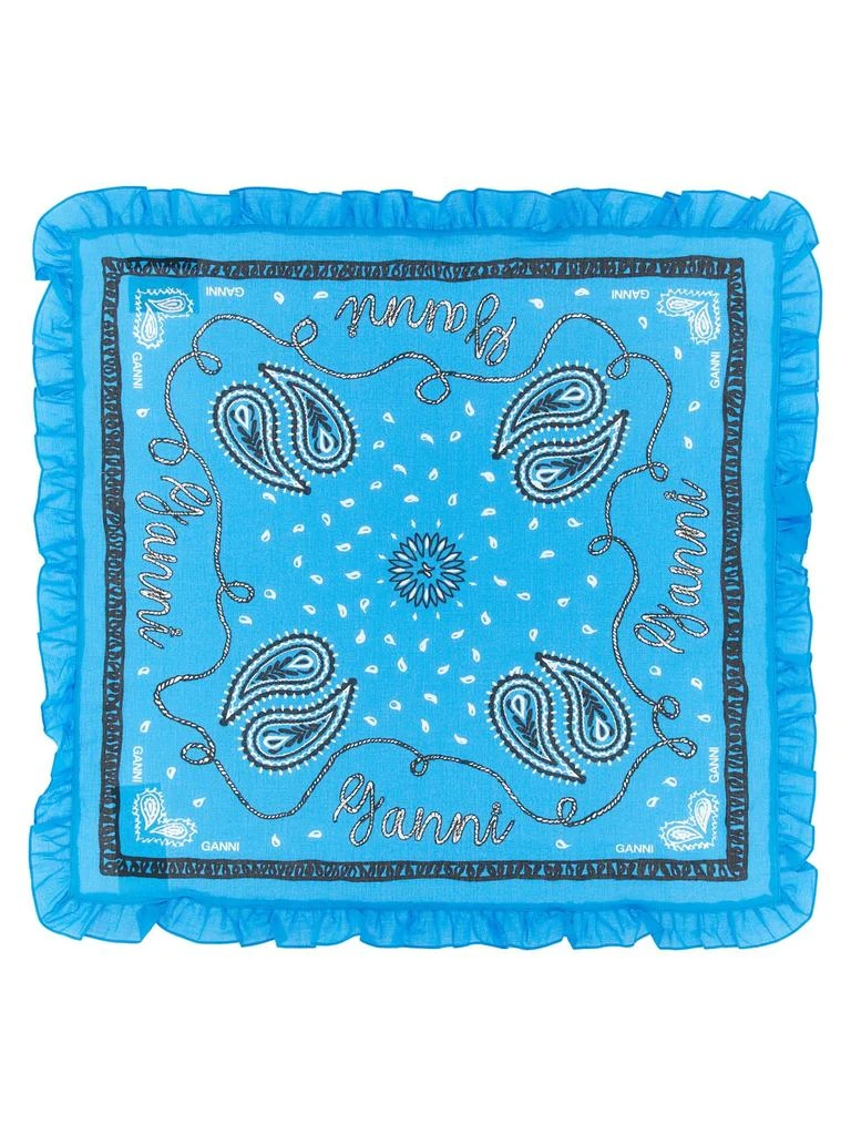 商品Ganni|Ganni Spotted Bandana-pailsey Print Bandana,价格¥647,第1张图片
