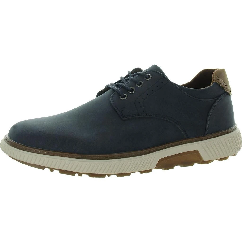 Anson Mens Faux Leather Lace-Up Oxfords 商品