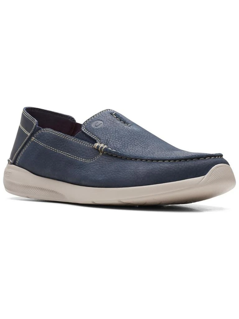 商品Clarks|GORWIN STEP Mens Synthetic Faux Suede Loafers,价格¥338,第1张图片