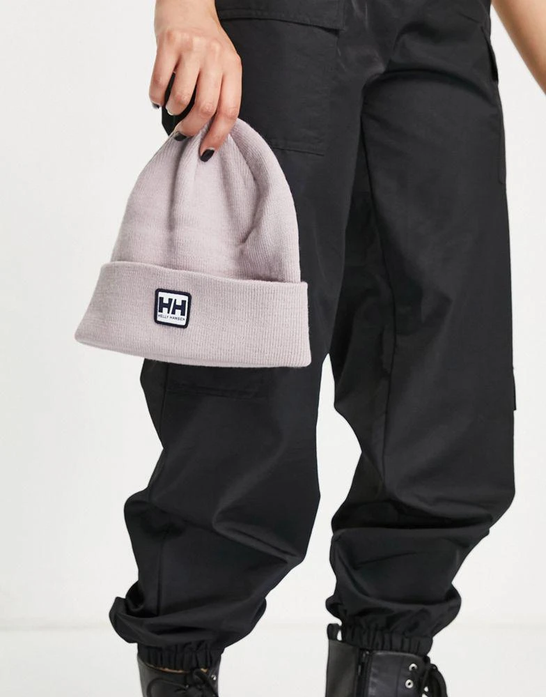 商品Helly Hansen|Helly Hansen Urban Cuff beanie in lilac,价格¥86,第4张图片详细描述