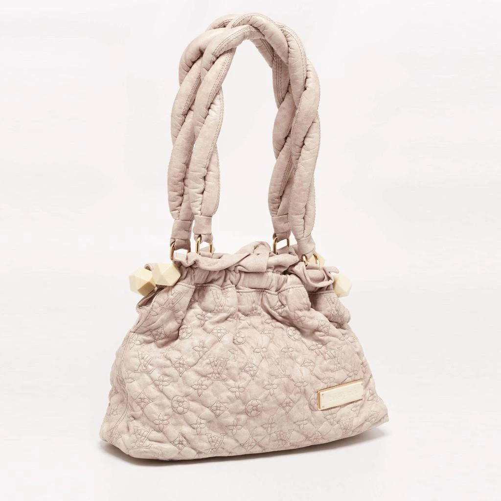 商品[二手商品] Louis Vuitton|Louis Vuitton Beige Monogram Leather Limited Edition Stratus Olympe PM Bag,价格¥6968,第3张图片详细描述