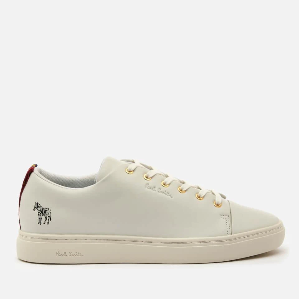 商品Paul Smith|PAUL SMITH WOMEN'S LEE LEATHER CUPSOLE TRAINERS - WHITE,价格¥1039,第1张图片