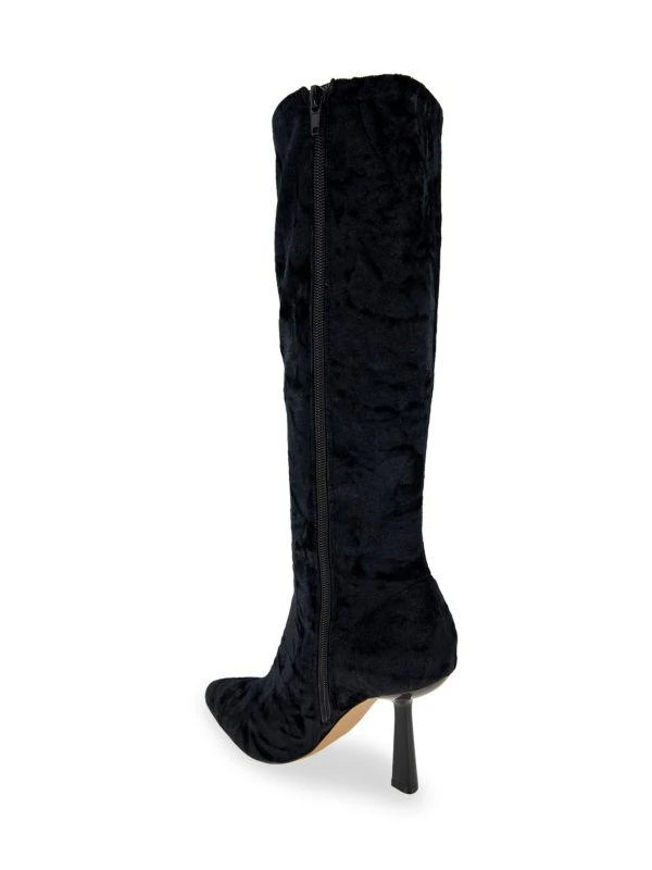 商品BCBG|Isra Velvet Tall Boots,价格¥563,第4张图片详细描述