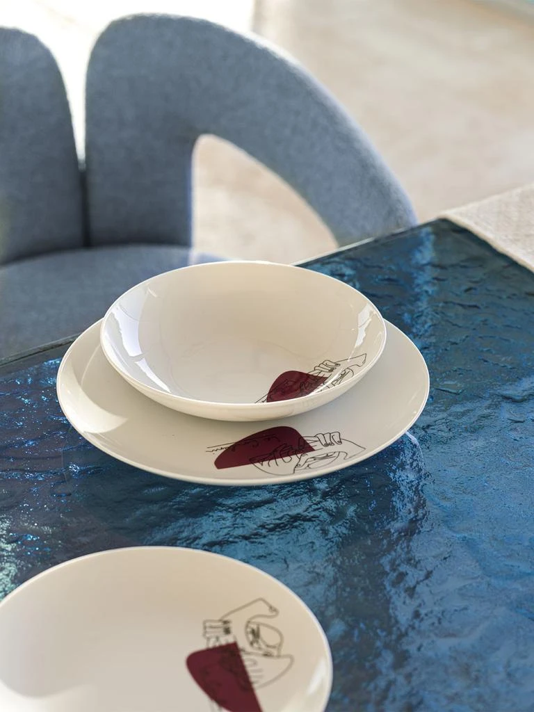 商品CASSINA|Set Of 2 Service Prunier Plates,价格¥1491,第1张图片