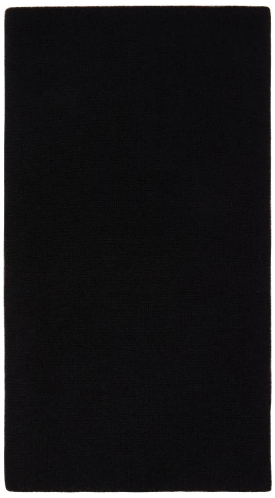 商品Totême|Black Cashmere Collar Scarf,价格¥678,第1张图片