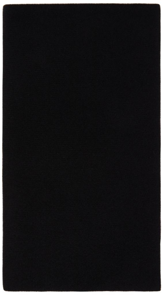商品Totême|Black Cashmere Collar Scarf,价格¥1661,第1张图片