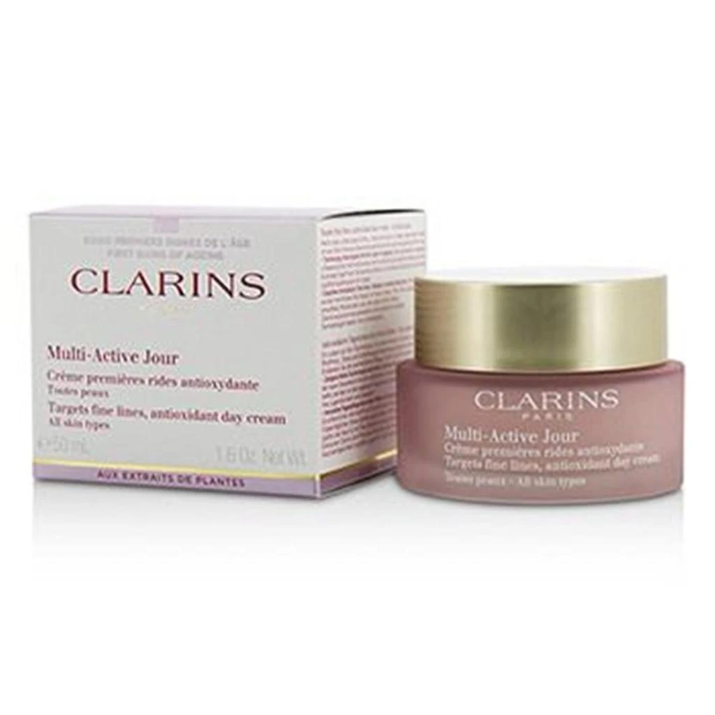 商品Clarins|206175 1.6 oz Multi-Active Day Targets Fine Lines Antioxidant Day Cream for All Skin Types,价格¥553,第1张图片详细描述