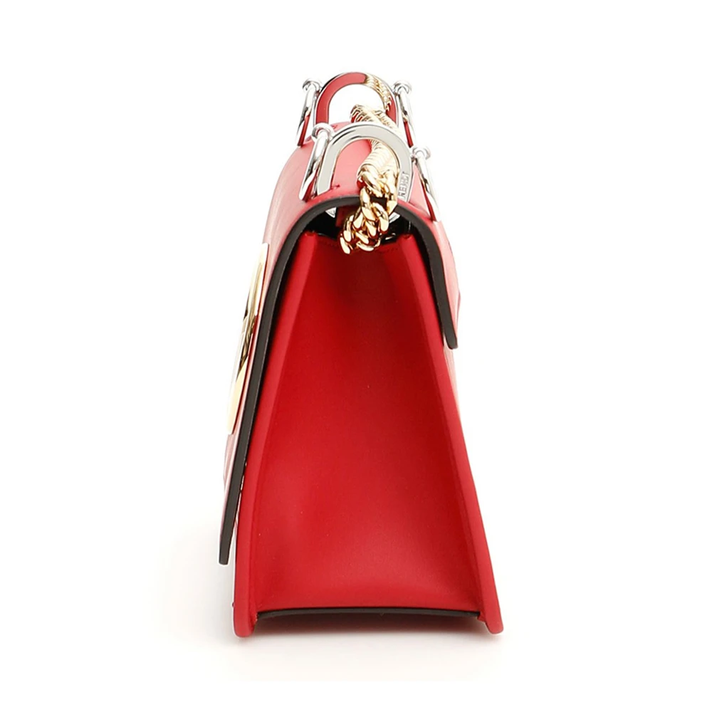 Fendi 芬迪 女士红色小牛皮单肩包 8BT286-A3QX-F0MVV 商品