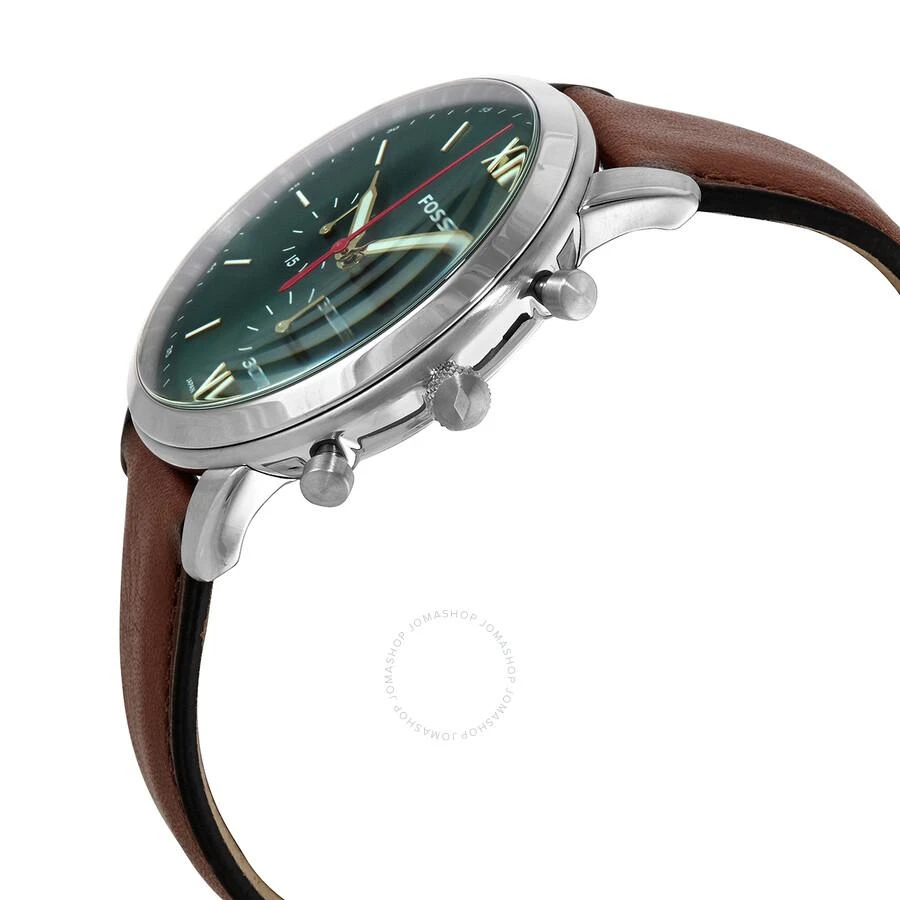 商品Fossil|Neutra Quartz Green Dial Luggage Leather Men's Watch FS5735,价格¥651,第2张图片详细描述