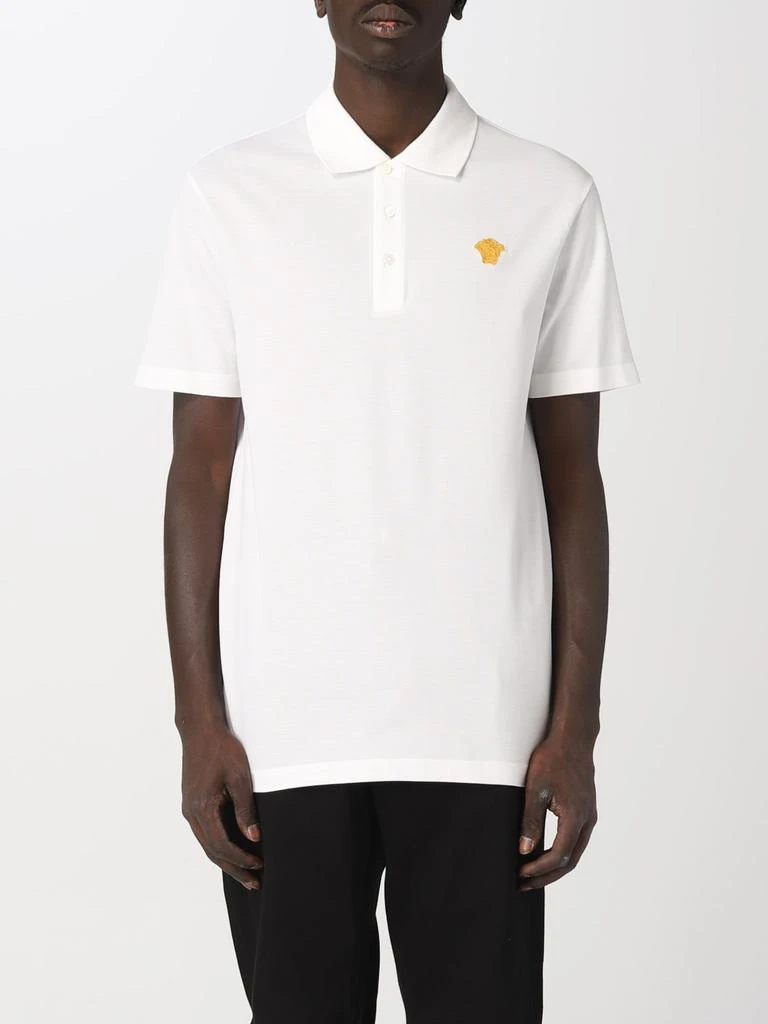 商品Versace|Versace cotton polo shirt,价格¥3326,第1张图片