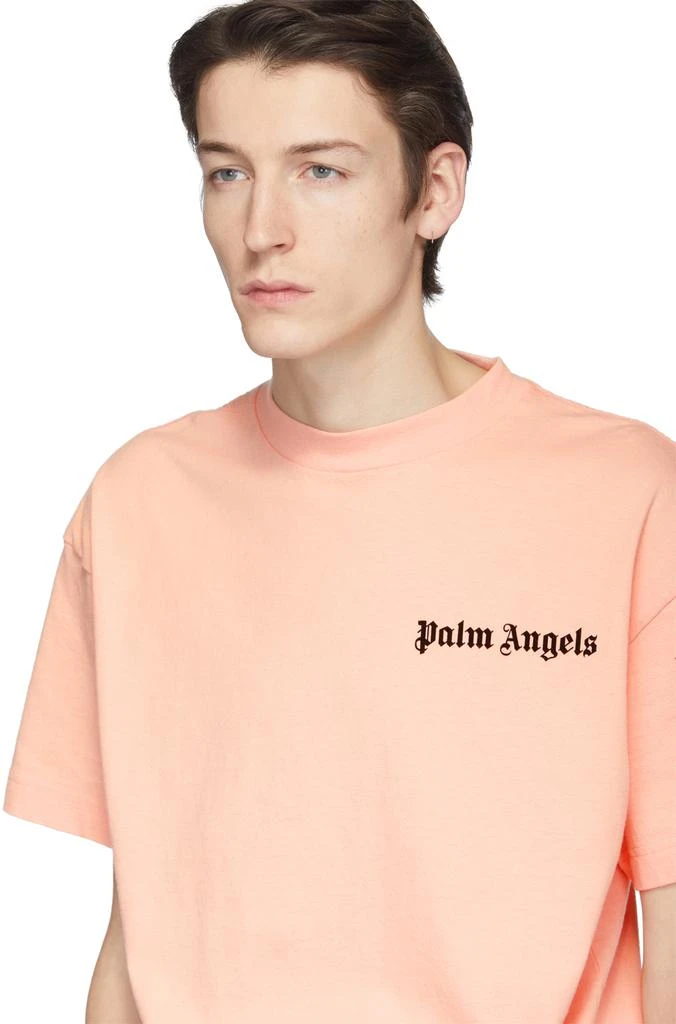 商品Palm Angels|Pink New Basic T恤,价格¥1572,第4张图片详细描述