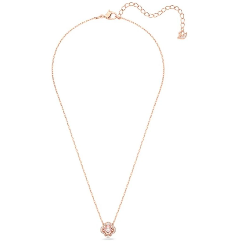 商品Swarovski|Swarovski Women's Necklace - Sparkling Dance Pink Stone Rose Gold Chain | 5514488,价格¥642,第2张图片详细描述