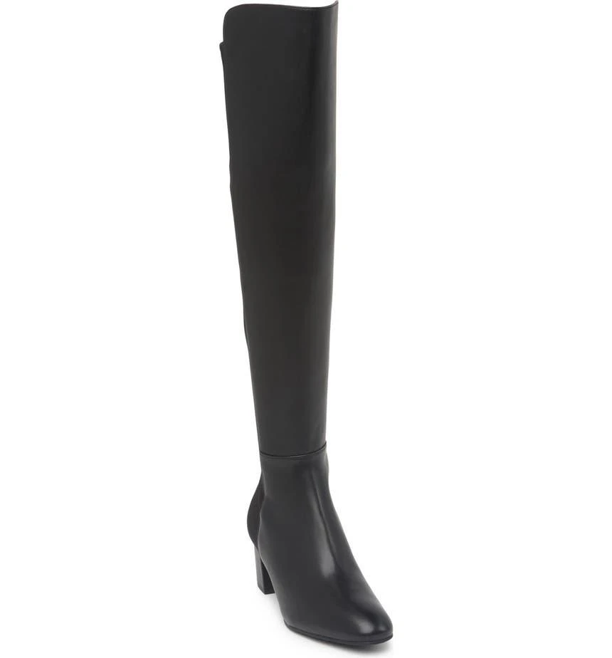 商品Stuart Weitzman|Gillian 60 Leather Tall Boot,价格¥2026,第1张图片