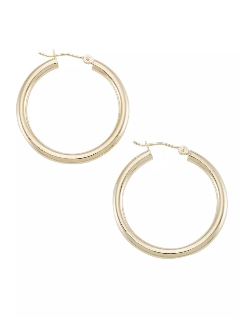 商品Saks Fifth Avenue Collection|14K Yellow Gold Hoop Earrings/3MM x 40MM,价格¥4949,第1张图片