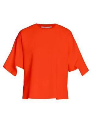 商品Stella McCartney|Boxy Compact-Knit T-Shirt,价格¥2116,第5张图片详细描述