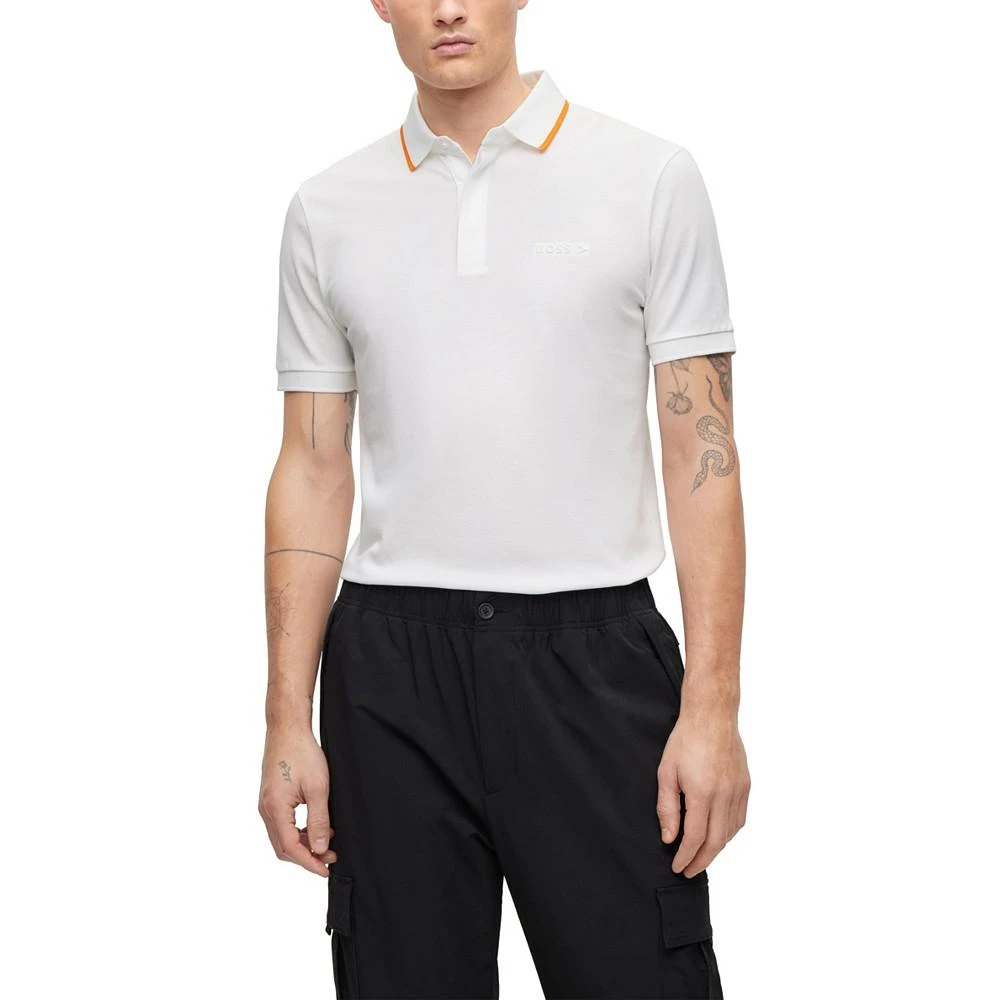 商品Hugo Boss|Men's Logo Slim-Fit Polo Shirt,价格¥1334,第1张图片