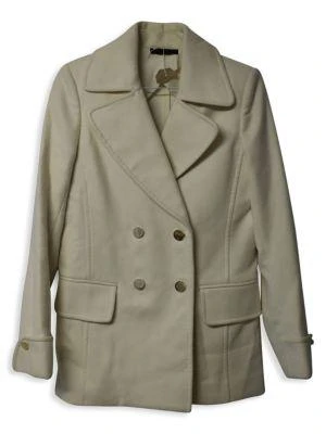 商品[二手商品] The Row|The Row Double-Breasted Jacket In Cream Wool,价格¥6068,第1张图片