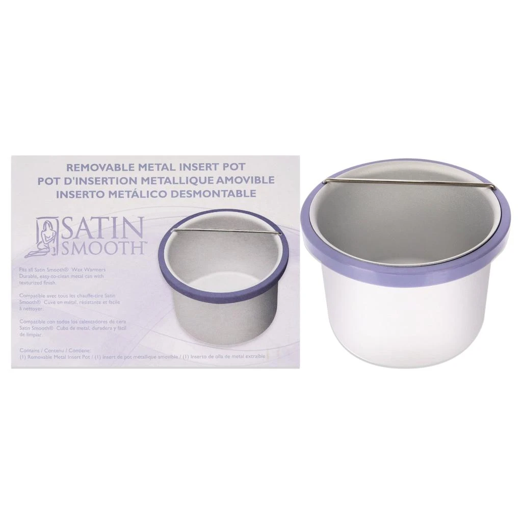 商品Satin Smooth|Removable Metal Insert Pot by  for Women - 1 Pc Pot (Empty),价格¥168,第1张图片