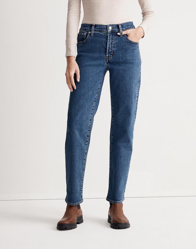 商品Madewell|The Tall Perfect Vintage Straight Jean in Bright Indigo Wash: Instacozy Edition,价格¥1033,第6张图片详细描述