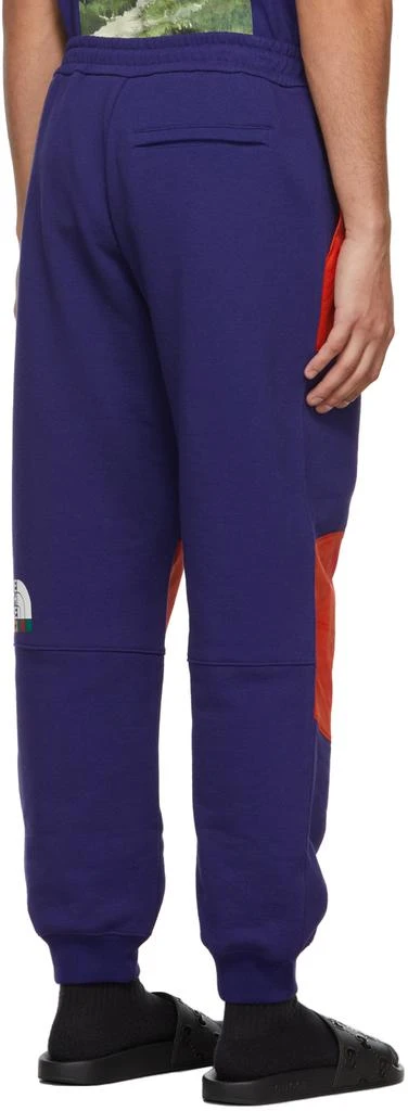 商品Gucci|Purple & Red The North Face Edition Paneled Lounge Pants,价格¥11070,第3张图片详细描述