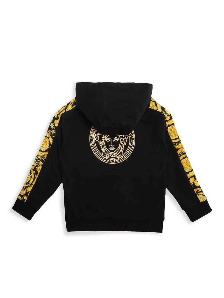 商品Versace|Little Kid's & Kid's Foil Stamp Logo Barocco Sweatshirt,价格¥1755,第3张图片详细描述