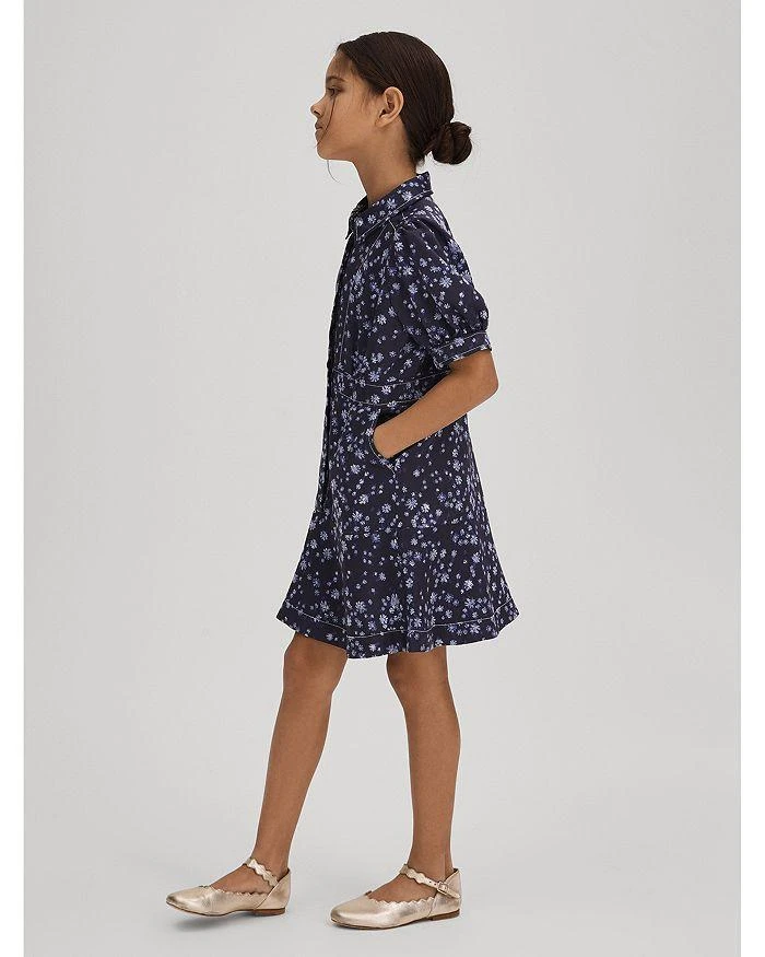 商品REISS|Girls' Joanna Floral Shirt Dress - Little Kid, Big Kid,价格¥351,第2张图片详细描述