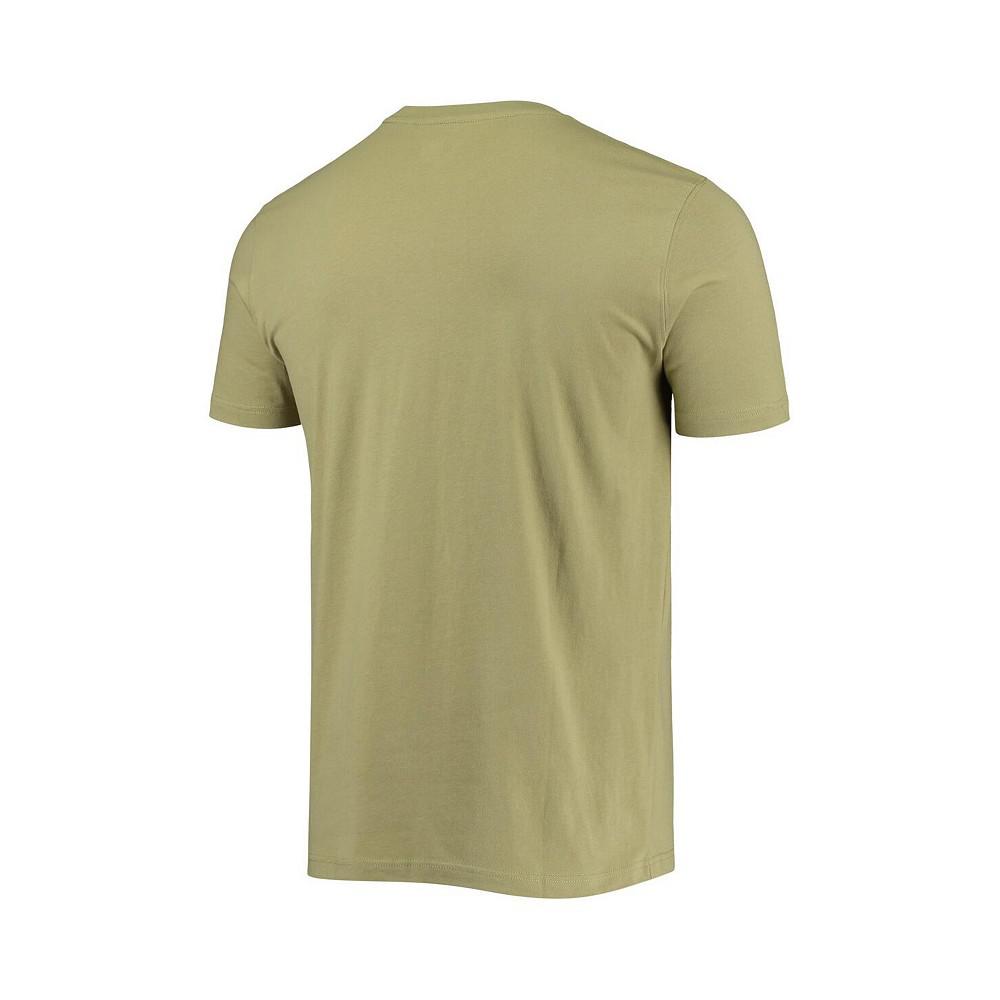 Men's Olive Washington Nationals Brushed Armed Forces T-shirt商品第2张图片规格展示