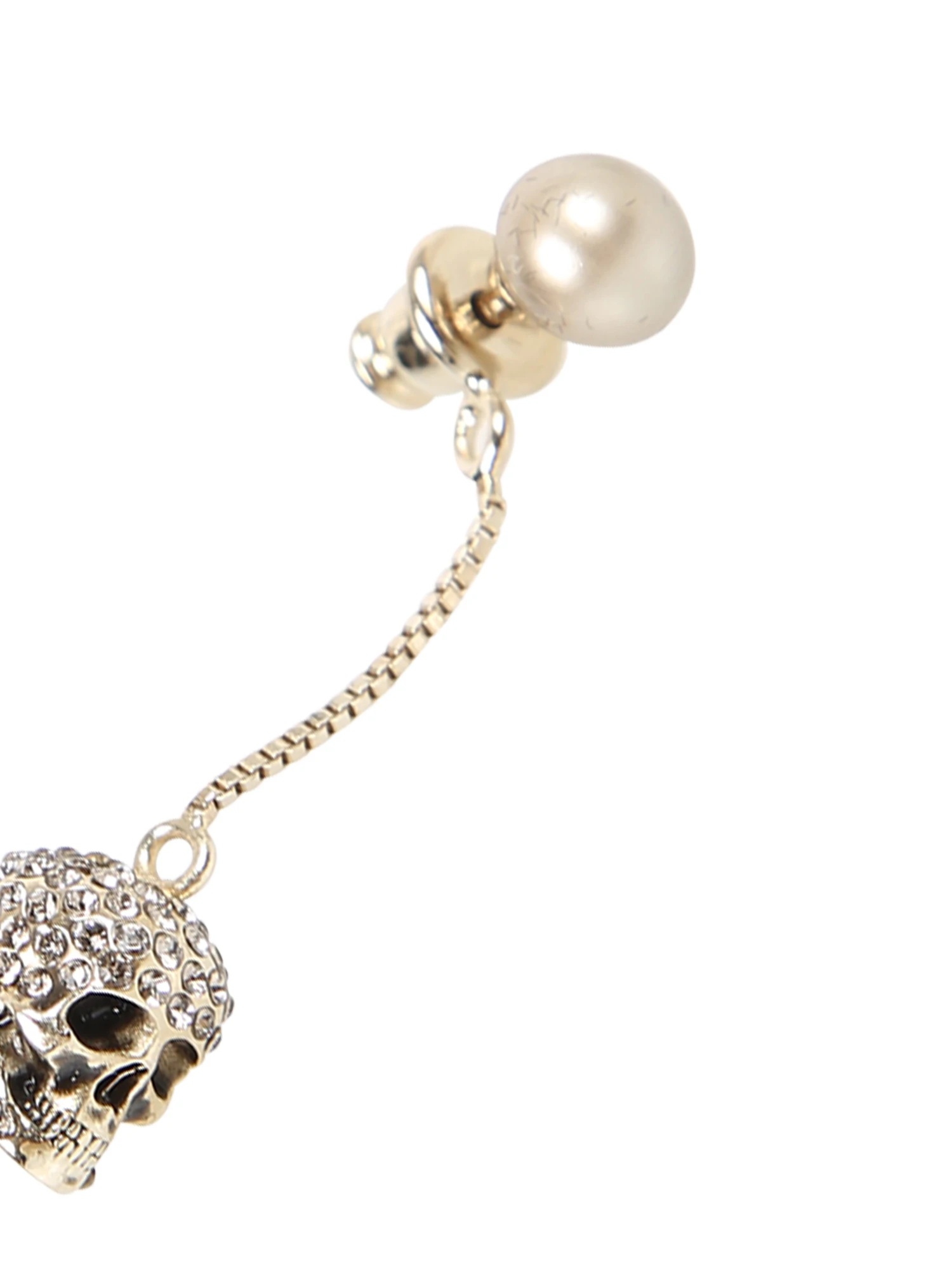 商品Alexander McQueen|Alexander McQueen 女士耳饰 582698J160K2080 金色,价格¥1457,第5张图片详细描述