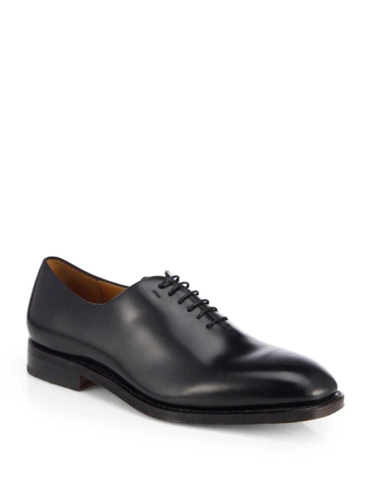 商品Salvatore Ferragamo|Carmelo Leather Oxfords,价格¥7459,第1张图片