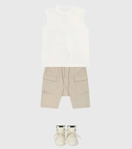 商品Rick Owens|Geobasket皮革高帮运动鞋,价格¥5549,第2张图片详细描述