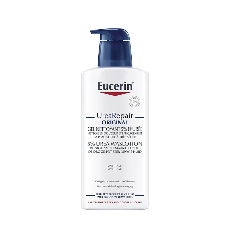 商品Eucerin|Eucerin优色林尿素温和有洁面啫喱沐浴露二合一400ml 舒缓干燥	,价格¥151,第1张图片