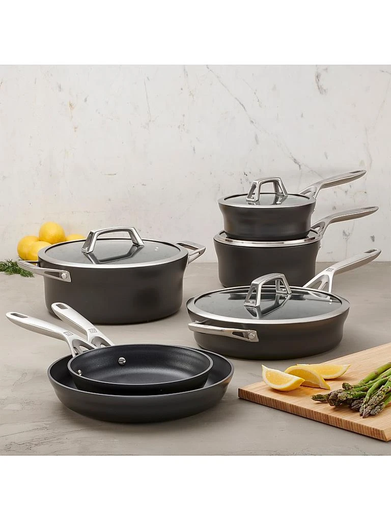 商品ZWILLING J.A. Henckels|Motion Hard Anodized 10 Piece Aluminum Nonstick Cookware Set,价格¥2949,第4张图片详细描述