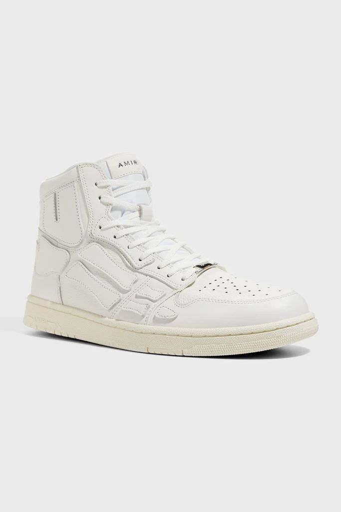 商品AMIRI|Men's Skeleton Appliqué Leather High Top Sneakers,价格¥1844,第4张图片详细描述