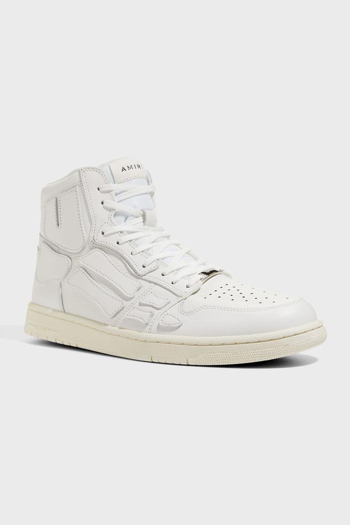 商品AMIRI|Men's Skeleton Appliqué Leather High Top Sneakers,价格¥4772,第6张图片详细描述