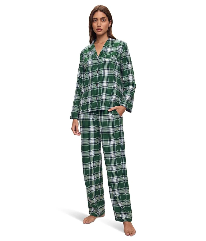 商品Eberjey|Flannel Long Pj Set,价格¥1586,第1张图片