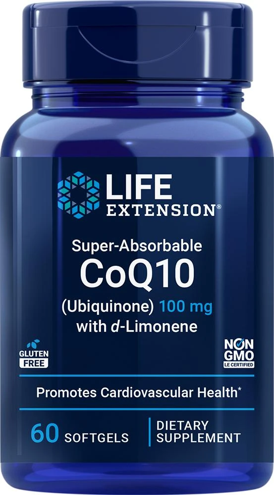 商品Life Extension|辅酶q10软胶囊60粒加强版,价格¥174,第1张图片