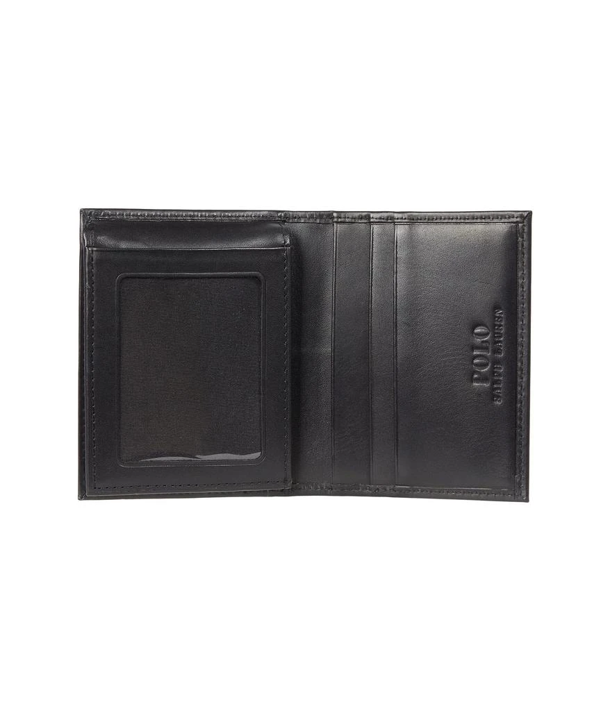 商品Ralph Lauren|Burnished Leather Billfold Wallet,价格¥681,第3张图片详细描述