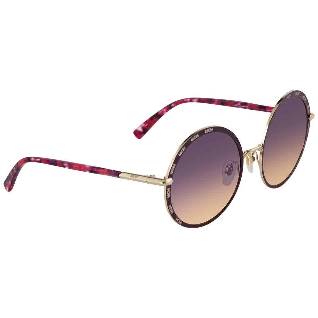 商品MCM|MCM Wine Round Ladies Sunglasses MCM127S 720 55,价格¥391,第1张图片