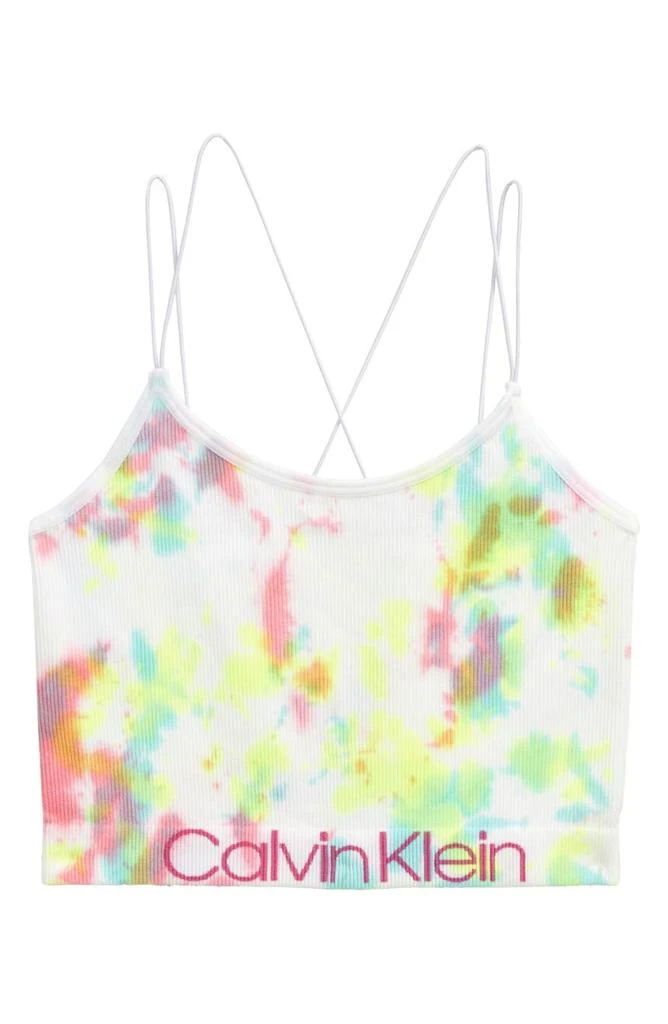 商品Calvin Klein|Kids' Seamless Ribbed Longline Bralette,价格¥48,第1张图片