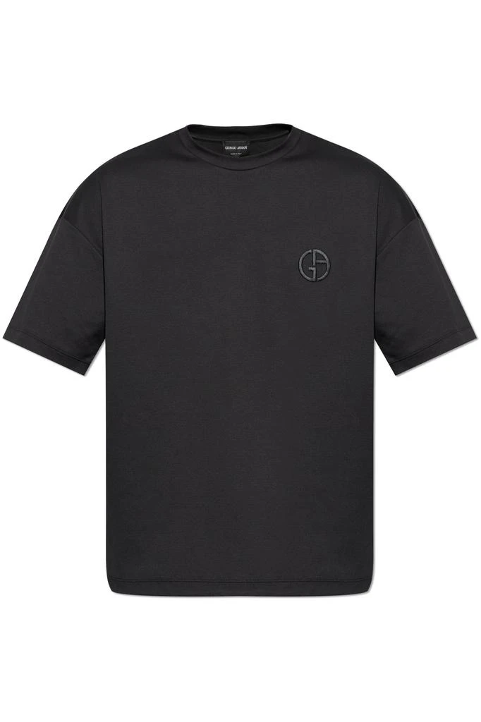 商品Giorgio Armani|T-shirt With Logo,价格¥2140,第1张图片