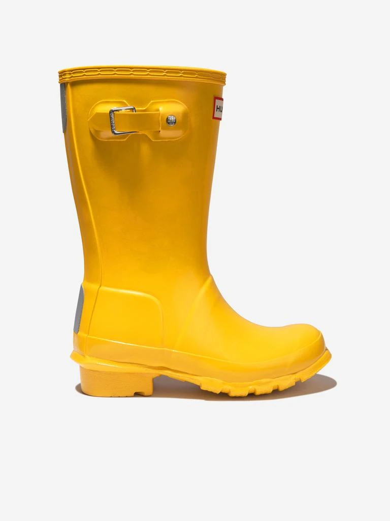 商品Hunter|Hunter Kids Original Gloss Wellington Boots in Yellow,价格¥554,第1张图片