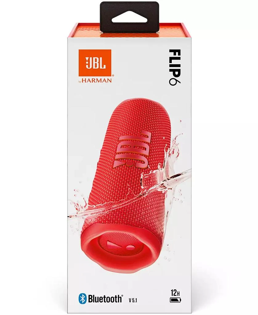 FLIP6 Red Portable Waterproof Speaker 商品