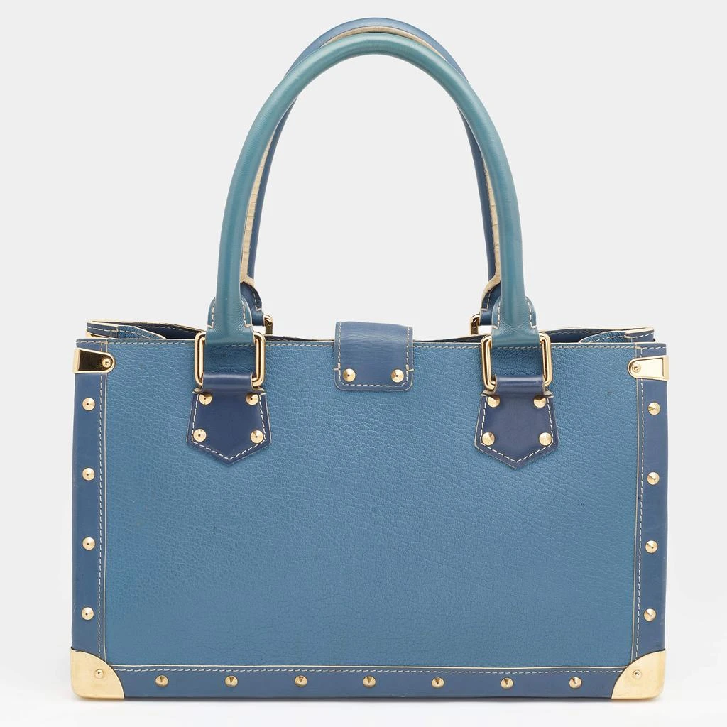 商品[二手商品] Louis Vuitton|Louis Vuitton Blue Leather Suhali Le Fabuleux Bag,价格¥5035,第4张图片详细描述